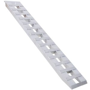 Rampa de Carga Universal Reforzada de 84'' x 14'' para Motocicleta, Tractor, ATV/UT, Capacidad de 6600 LBS, con Gancho de Fijación Superior, 1 Par - Product Image 2