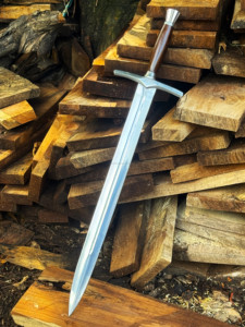 Espada de Acero Vikinga Original Link, Hecha a Mano, de Venta Caliente, DIY, OEM, para Cosplay, con Funda de Acero Inoxidable, Hoja No Ajustable - Product Image 6