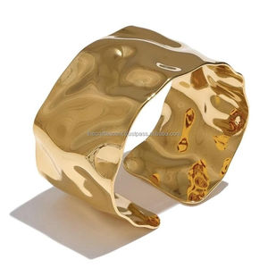 Anneaux de serviette et porte-serviettes en aluminium doré personnalisés avec logo sur mesure, faits à la main, de luxe, écologiques, ronds et décoratifs pour mariage - Product Image 3