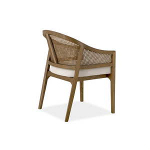 Criptón®Sillón de roble de 19,25 ''H con tapicería Accesorio de cama elegante - Product Image 4