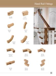 Pièces d'escalier traditionnelles en bois massif d'érable écologique – Embout de rampe d'escalier pour escalier - Product Image 5