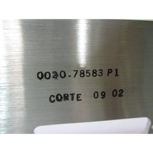 AMAT 0020-78583 Rev.P1, Corte 09 02, Placa Frontal. Equipo y Piezas de Semiconductores de Confianza de Marca Global en - Product Image 6