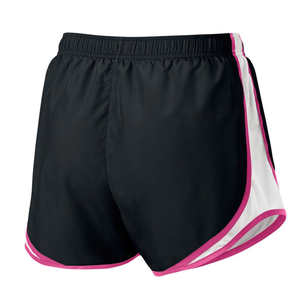 Shorts de sport légers taille haute pour femmes, en polyester et coton respirant, avec logo personnalisé, taille élastique, vente en gros - Product Image 6