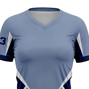 Maillot de baseball personnalisé en gros, col en V, réversible, court, respirant, imprimé, style pakistanais, protection UV, personnalisable - Product Image 4