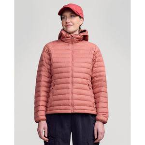 Doudoune matelassée imperméable et coupe-vent à capuche pour femme, modèle oversize, collection Hiver 2026 - Product Image 2