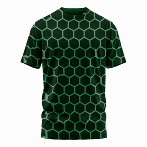 Camiseta Deportiva Unisex de Sarga Lisa ODM para Hombre, 100% Poliéster de Secado Rápido, Personalizable con Logotipo Serigrafiado para Gimnasio y Deportes - Product Image 2