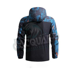 Veste coupe-vent de style streetwear, légère, coupe-vent, avec capuche, pour un usage quotidien et les sports - Product Image 2