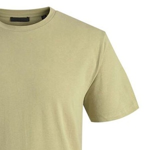 T-shirt en coton pour homme Chemise décontractée unie respirante à séchage rapide avec col montant Logo OEM personnalisable et durable - Product Image 4