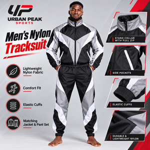 Chándal moderno para hombre, material de nailon flexible, corte deportivo, ideal para correr, hacer ejercicio, entrenamiento físico y uso al aire libre. - Product Image 6