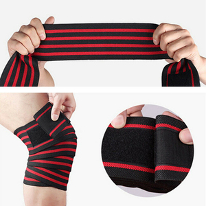 Genouillère ajustable en Spandex et Nylon – Légère, respirante, avec fermeture auto-agrippante pour la musculation et la course à pied, protection de base renforcée - Product Image 6