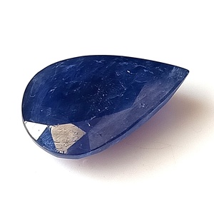 Saphir bleu naturel de Birmanie de 8,65 carats, taille poire, 11,5x17x5mm, non chauffé, pierre précieuse non montée - Product Image 2