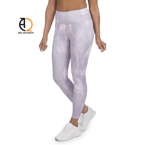 Ensemble de leggings souples à jambe droite et soutien-gorge halter personnalisés, ensemble de fitness et yoga avec pantalon large pour femme - Product Image 6