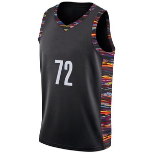 Maillot de basketball personnalisé par sublimation, respirant, grande taille, antibactérien, séchage rapide, unisexe, 100 % polyester, devant - Product Image 2