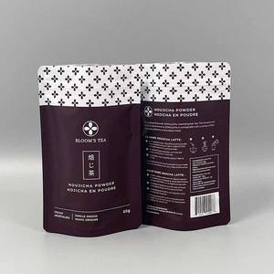 Bolsa de Embalaje de Té con Cierre y Base Plana, Acabado Mate, Venta al Por Mayor |   Bolsa de Plástico Flexible |   Tamaño Personalizado |   Fábrica en Vietnam - Product Image 3