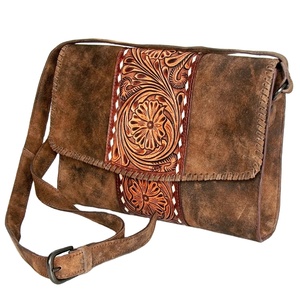 กระเป๋าหนังนิ่มสไตล์ตะวันตกสำหรับผู้หญิง, กระเป๋าหนังอุปกรณ์เสริมสำหรับผู้หญิงกระเป๋าใส่เอกสาร - Product Image 1