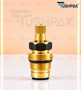 Conjunto de accesorios de latón con rosca NPT exclusivo, pieza de repuesto de válvula duradera para sistemas de plomería - Product Image 4