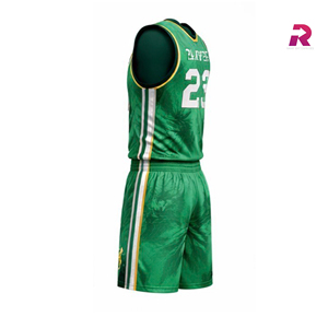 Maillots de basketball respirants, anti-transpiration, antibactériens, à séchage rapide, en maille, grande taille, couleur unie, design unique, sublimés - Product Image 5
