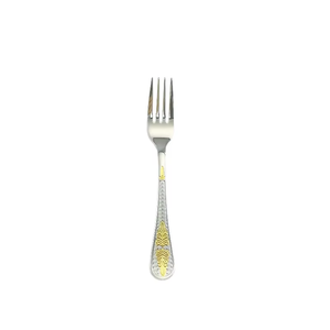Hot selling metallic stainless steel cutlery <b>set</b> modern and stylish design complements all table settings - Product Image 4