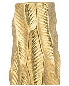 Modern Handmade Iron Floor <b>Vase</b> Gold Finish Geometric and Coastal Design Decorative Accent Piece - Product Image 4