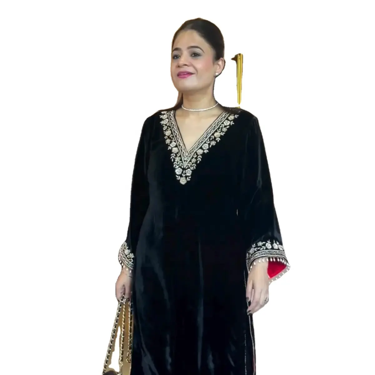 Fulpari Dames Velours Robe De Soirée De Mariage Shalwar Kameez Pantalon Dernière Conception Tenue Indienne Taux De Gros De Haute Qualité