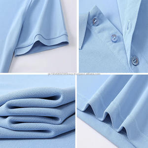 Camiseta Polo Personalizada de Silicona Estampada sin Costuras para Hombre, Camiseta de Manga Corta, Camiseta Polo de Negocios de Verano, Camiseta Polo de Lujo - Product Image 3