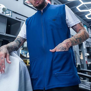 El Mejor Chaleco de Barbero para Cortar y Peinar el Cabello, Capa de Peluquería Resistente y Elegante con Identificador Personalizado - Product Image 2