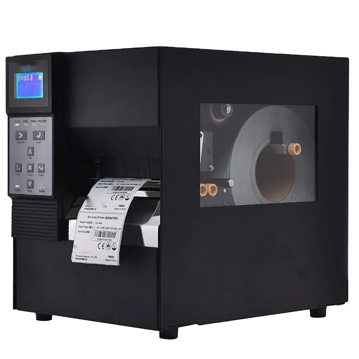 Printer Kartu ID portabel 600dbi 4 inci ips industri Label termal Printer kartu ID seluler Tag RFID kompatibel dengan sistem MACos