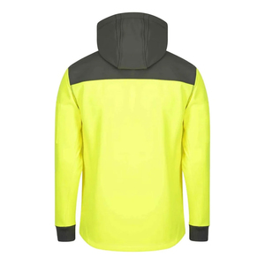 Motorcycle Safety Jacket for Bikers-ANSI Class 1 High Visibility Waterproof LED Flash Detachable Hood Customized Logo - Product Image 6
