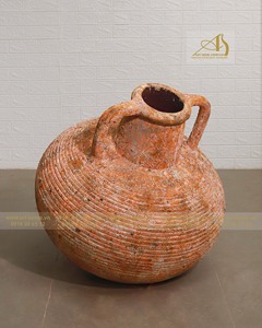 Art-home Céramique Pot en céramique galvanisé moderne de qualité supérieure avec 2 poignées pour plantation de maison et de jardin et mini aménagement paysager - Product Image 2