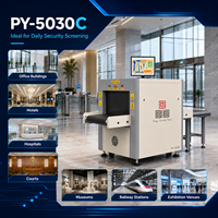 Escáner de Rayos X para Equipaje 5030C, Sistema de Inspección de Seguridad de Doble Energía para Equipaje de Mano, Paquetes y Fardos