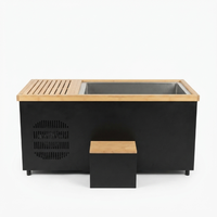 Baignoire à immersion froide, double fonction, thérapie chaude et froide, facile à installer et à entretenir, haute qualité et prix bas