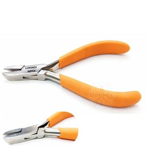 Alicates de Corte de Precisión de 4.5 Pulgadas con Mango Naranja, Herramienta de Corte Micro para Electrónica, Fabricante OEM Personalizado, CE ISO - Product Image 3
