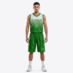 Uniformes de Baloncesto Personalizados con Bajo MOQ, Sublimación Completa, Kit de Baloncesto para Equipo, Impresión de Nombre y Número Personalizados, Ropa para Partidos de Club - Product Image 1