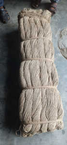 Fil de jute 100 % naturel, écologique, brut, 10 LBS/2PLY, aspect chanvre naturel, teint, texturé, pour le tissage textile et l'artisanat - Product Image 3