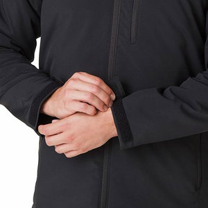 Chaqueta Softshell de poliéster con logotipo personalizado al por mayor, transpirable, para uso en exteriores, para hombre - Product Image 4
