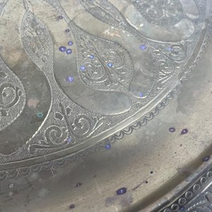 Assiette de Présentation Ronde Élégante pour Décoration de Réception de Mariage et Fêtes - Product Image 3