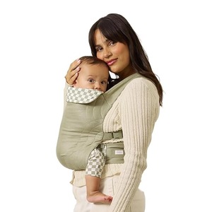Buttery Soft Baby <b>Carrier</b> Infant to <b>Toddler</b> 10-45 Lbs., Ergonomic Design, Lightweight & Breathable Linen, Front & Back Carry. - Product Image 2
