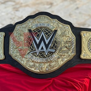 Ceintures de championnat de lutte mondiale personnalisées pour adultes, plaques métalliques de titre, épaisseur 4MM 6MM, sangle en cuir - Product Image 2