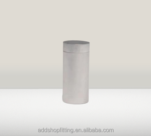 Support de panneau en verre en aluminium argenté, finition chromée polie, tailles personnalisables pour utilisation en magasin - Product Image 3