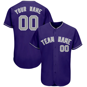 Best Quality Adult Baseball Jersey Sportswear Plus Size Custom Sublimation Design Custom Logo Design Custom Team <b>Name</b> Breathable - Product Image 1
