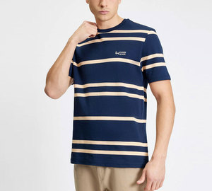 เสื้อยืดผู้ชายผลิตโดย OEM แขนสั้น ระบายอากาศได้ดี ทุกขนาด สั่งทำได้ตามต้องการ เสื้อยืดผู้ชายแฟชั่น - Product Image 1