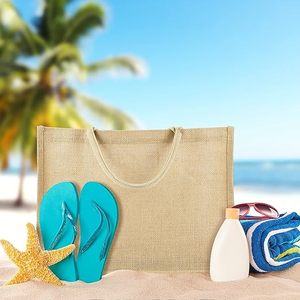 2026 New Model Striped Jute Shopping <b>Bag</b> <b>Medium</b> <b>Size</b> Top Handle Daily Use Made In Bangladesh - Product Image 3