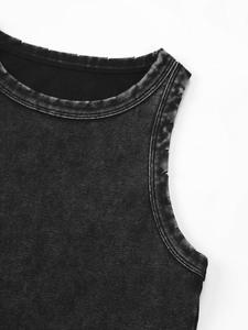 Custom Cotton Spandex Women Tank <b>Top</b> Ribbed Blank Solid Colors Casual Daily Sport Wear <b>Cami</b> <b>Top</b> Women's Tank <b>Tops</b> - Product Image 4