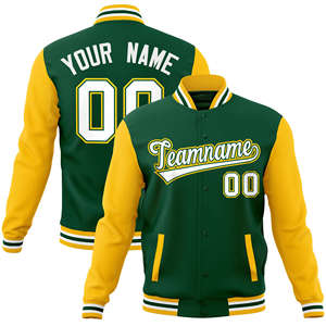 Nuevo diseño, Chaqueta Varsity Letterman Vintage Personalizada Negra y Roja con Cierre Completo para Hombre y Mujer - Product Image 5