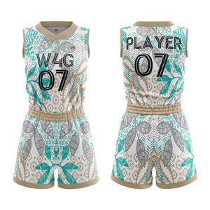 Conjunto de Pantalones Cortos y Camiseta de Baloncesto Personalizados para Niñas, Sublimados, Transpirables, que Absorben la Humedad, de Secado Rápido, Tallas Grandes, 100% Poliéster - Product Image 6