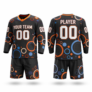 ชุดกีฬาสไตล์เฉพาะตัวแบบกำหนดเอง พร้อมพิมพ์ชื่อทีมแบบดิจิทัล รับผลิตตามแบบ OEM ชื่อทีมตามสั่ง ผ้าโพลีเอสเตอร์ 100% ป้องกันแบคทีเรีย สำหรับฤดูหนาว - Product Image 4