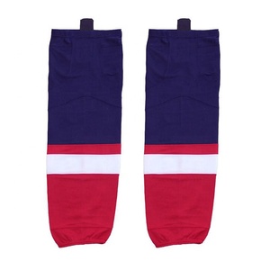 Custom Logo Ice Hockey <b>Socks</b> Striped Ankle Youth & Children <b>Breathable</b> Quick Dry Knitted Anti Slip Team Color Athletic <b>Socks</b> - Product Image 1