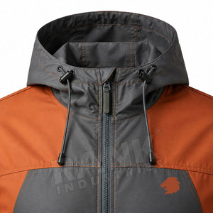 Service OEM, veste coupe-vent pour homme avec logo personnalisé, nouvelle veste coupe-vent élégante et durable pour homme - Product Image 5