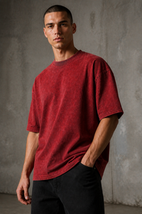 Camiseta extragrande premium para exportación B2B, fabricante de camisetas extragrandes en Tiruppur, India, camiseta de algodón pesado de 230 GSM al por mayor - Product Image 4