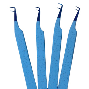 Precision Pointed Tip Tweezer Anti Static Beauty Tool <b>Eyelash</b> Extension Tweezers Brow Care Professional Salon Makeup <b>Application</b> - Product Image 1
